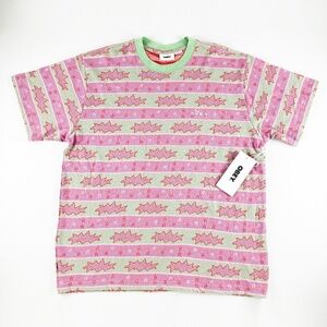 Obey Snap Retro Graphic Tee Mens Large